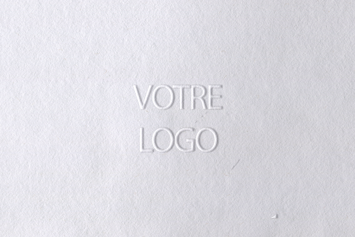 Timbre à sec personnalisé avec logo