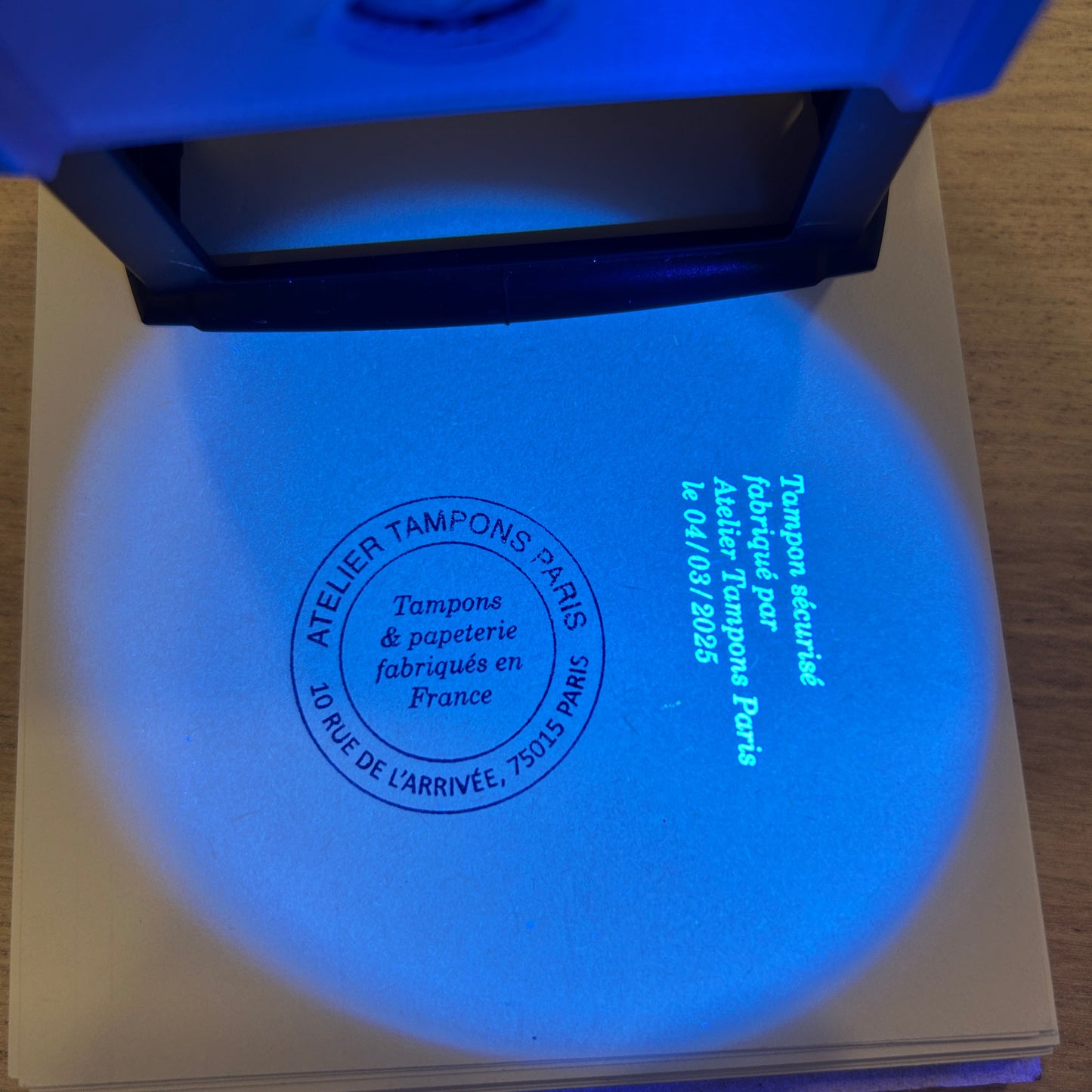 Tampon sécurisé pour entreprise