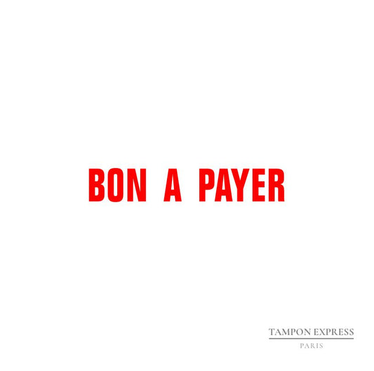 Tampon bon à payer